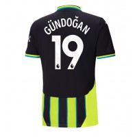 Camiseta Manchester City Ilkay Gundogan #19 Visitante Equipación 2024-25 manga corta